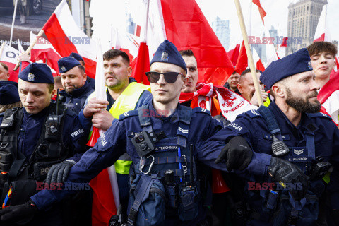 Protest rolników w Warszawie