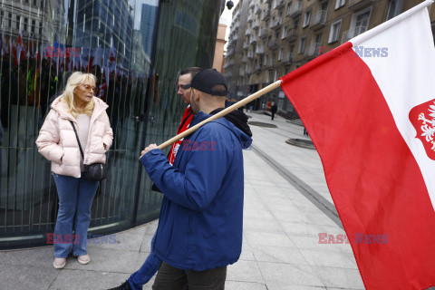 Protest rolników w Warszawie