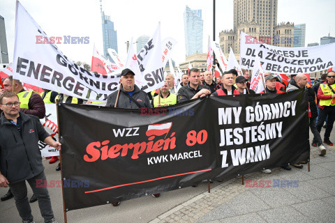 Protest rolników w Warszawie