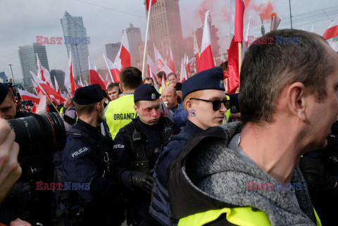 Protest rolników w Warszawie