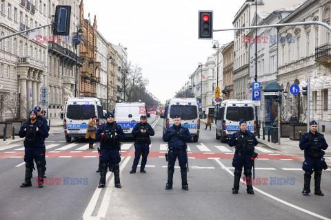 Protest rolników w Warszawie