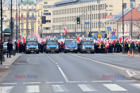 Protest rolników w Warszawie