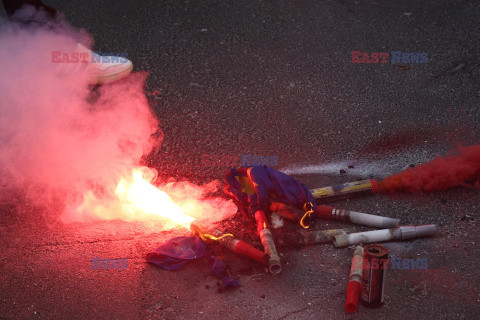 Protest rolników w Warszawie