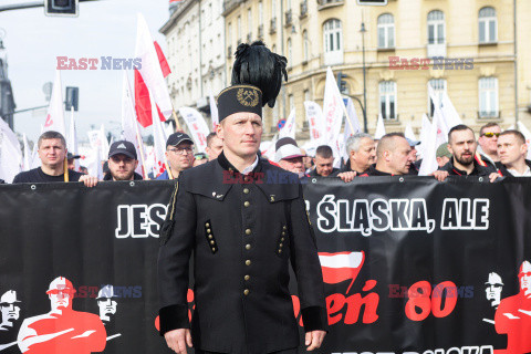 Protest rolników w Warszawie