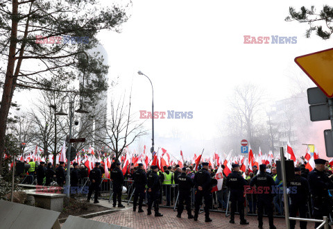 Protest rolników w Warszawie