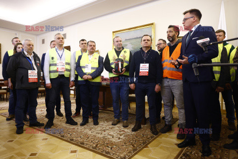 Protest rolników w Warszawie