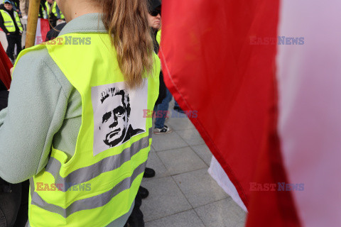 Protest rolników w Warszawie