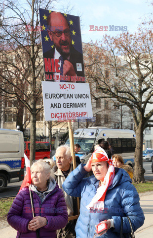 Protest rolników w Warszawie