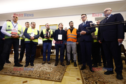 Protest rolników w Warszawie