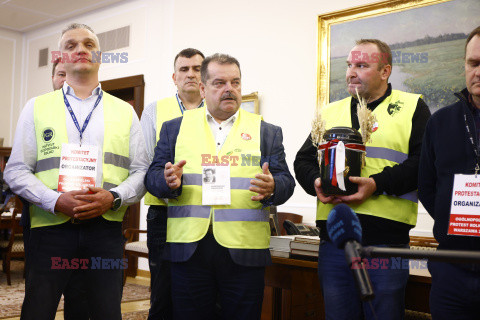 Protest rolników w Warszawie