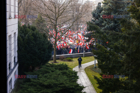 Protest rolników w Warszawie