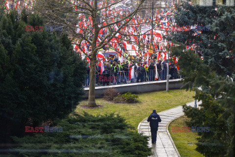 Protest rolników w Warszawie