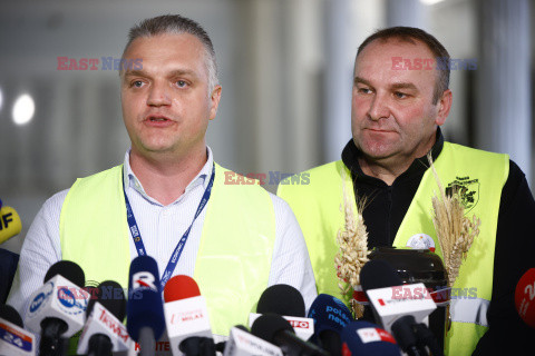 Protest rolników w Warszawie