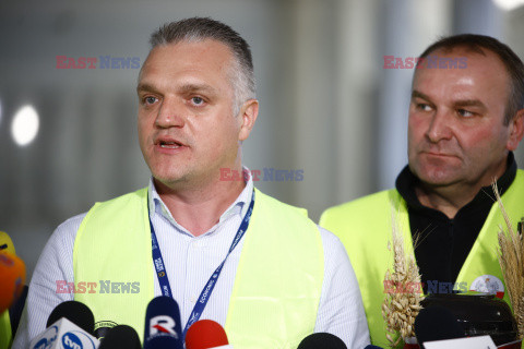 Protest rolników w Warszawie