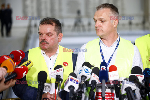 Protest rolników w Warszawie