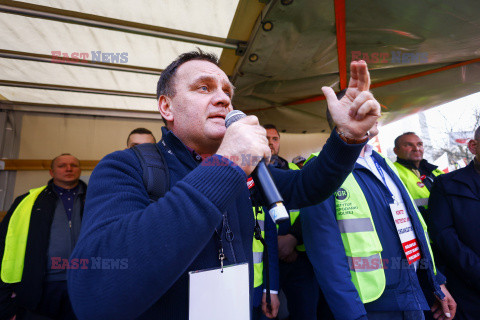 Protest rolników w Warszawie