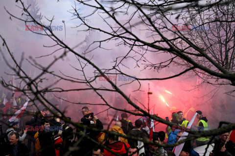 Protest rolników w Warszawie