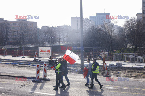 Protest rolników w Warszawie