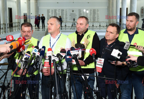 Protest rolników w Warszawie