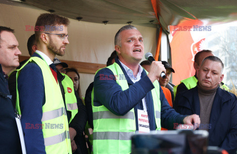 Protest rolników w Warszawie