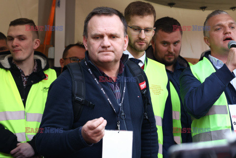 Protest rolników w Warszawie