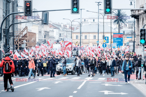 Protest rolników w Warszawie