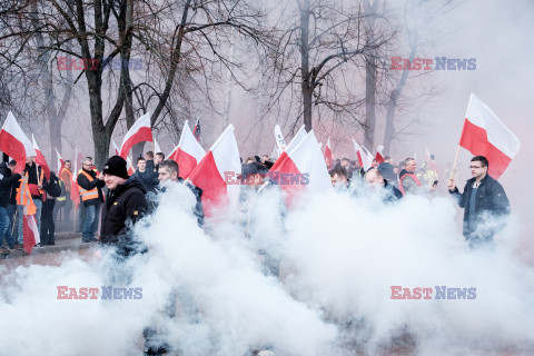 Protest rolników w Warszawie