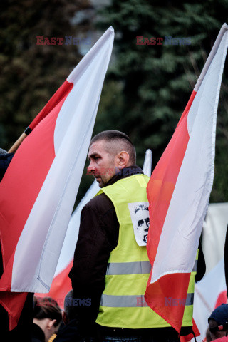 Protest rolników w Warszawie