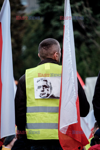 Protest rolników w Warszawie