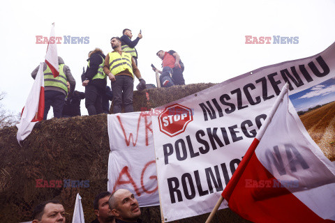 Protest rolników w Warszawie