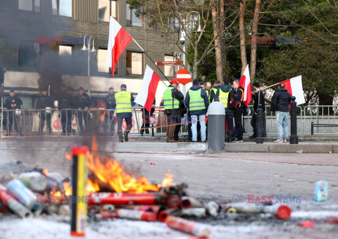 Protest rolników w Warszawie