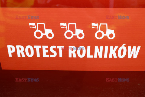 Protest rolników w Warszawie