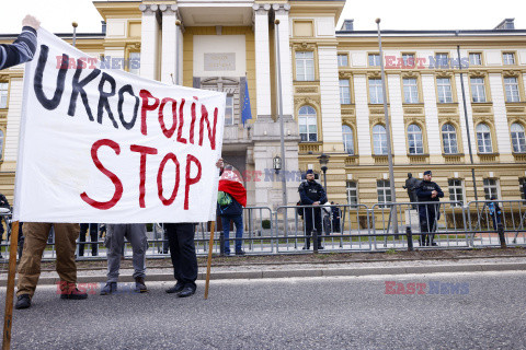 Protest rolników w Warszawie