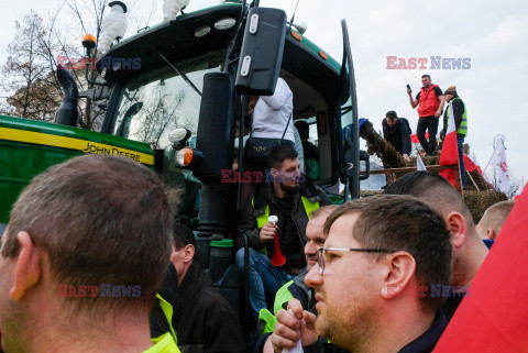 Protest rolników w Warszawie