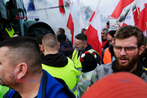 Protest rolników w Warszawie