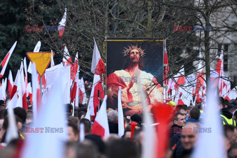 Protest rolników w Warszawie