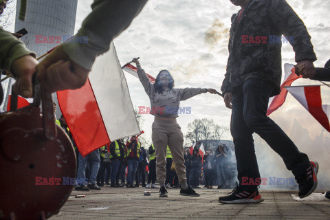 Protest rolników w Warszawie