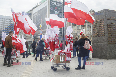 Protest rolników w Warszawie