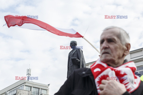 Protest rolników w Warszawie