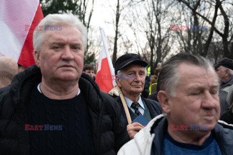 Protest rolników w Warszawie