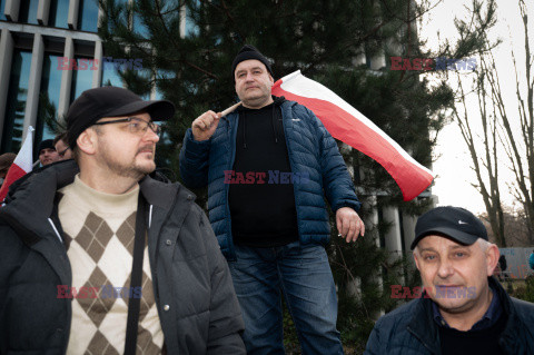 Protest rolników w Warszawie