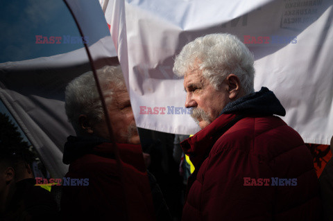 Protest rolników w Warszawie