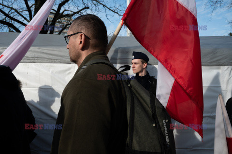 Protest rolników w Warszawie