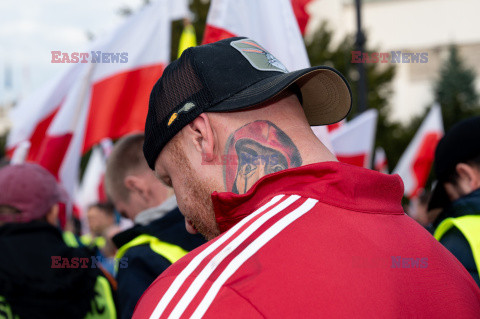 Protest rolników w Warszawie