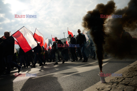 Protest rolników w Warszawie