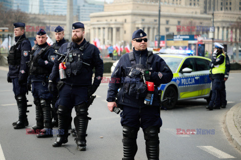 Protest rolników w Warszawie