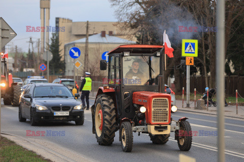 Protest rolników w Warszawie