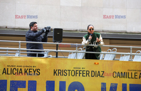 Alicia Keys z musicalem na Times Square