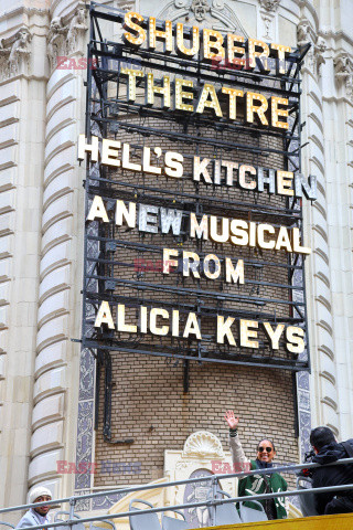 Alicia Keys z musicalem na Times Square