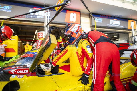 Robert Kubica za kierdownicą Ferrari z AF Corse